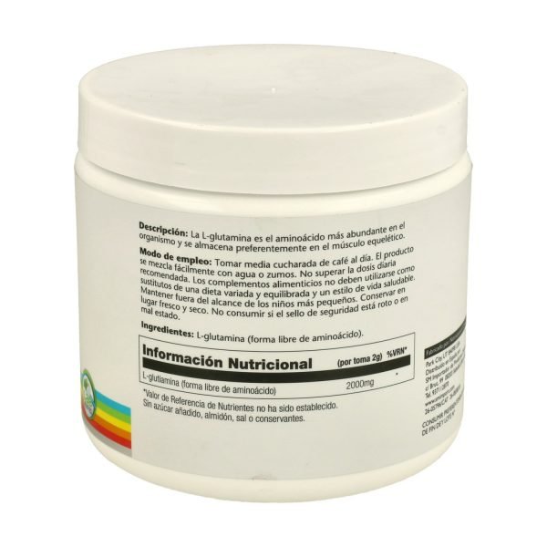 L-Glutamine Sabor Neutro Polvo - Solaray - Imagen 4