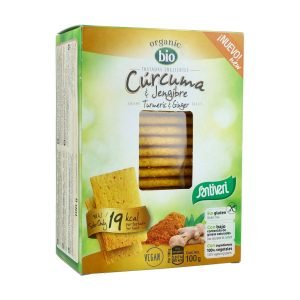 Tostadas Crujientes Cúrcuma y Jengibre – Santiveri