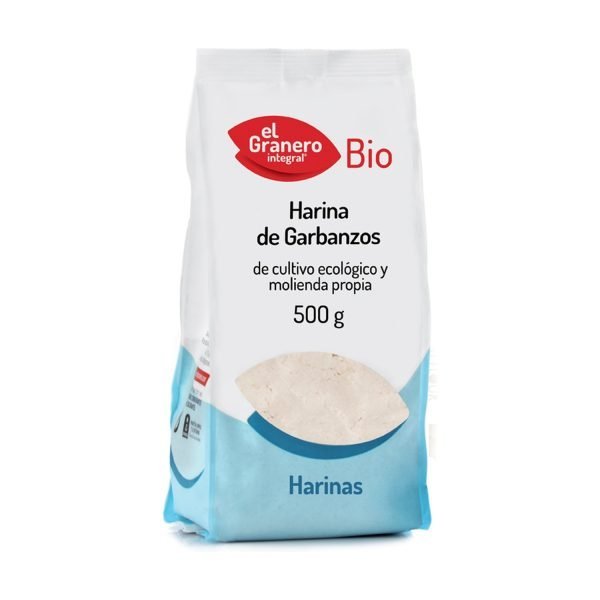 Harina de Garbanzo  (500 gr) - El Granero Integral