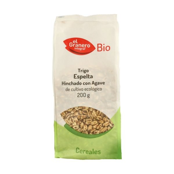 Espelta Hinchada con Agave BIO - 200 gr. - El Granero Integral