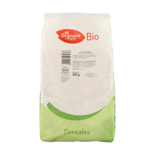 Avena hinchada Bio (250 gr) - El Granero Integral - Imagen 2