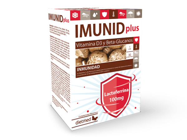 Imunid Pus + Lactoferrina (30 compr) - Dietmed