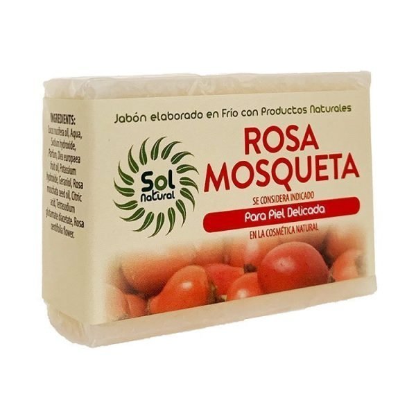 Jabón en Pastilla de Rosa Mosqueta - Sol Natural