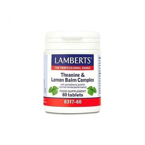 Complejo de L-Teanina 200 mg y Bálsamo de Limón 6000 mg - Lamberts