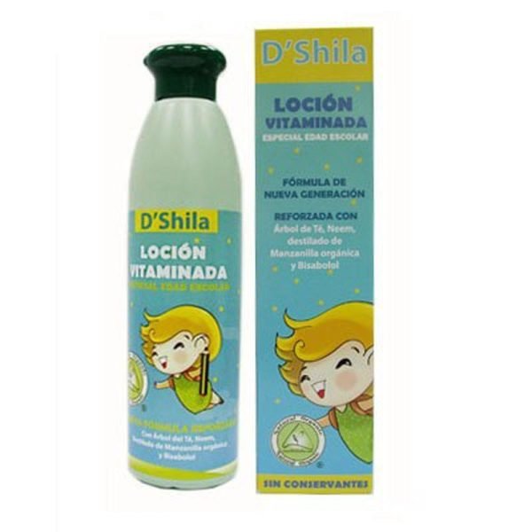 LOCIÓN VITAMINADA EDAD ESCOLAR - 250 ml. - D’shila
