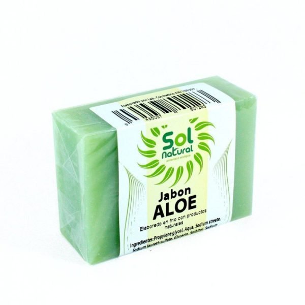 Jabón en Pastilla de Aloe Vera - Sol Natural