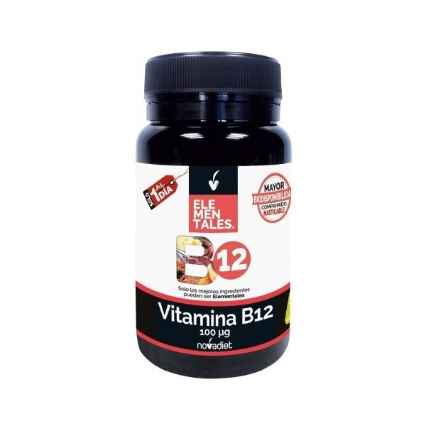 ELEMENTALES VITAMINA B12 (100 Mcg) - Novadiet