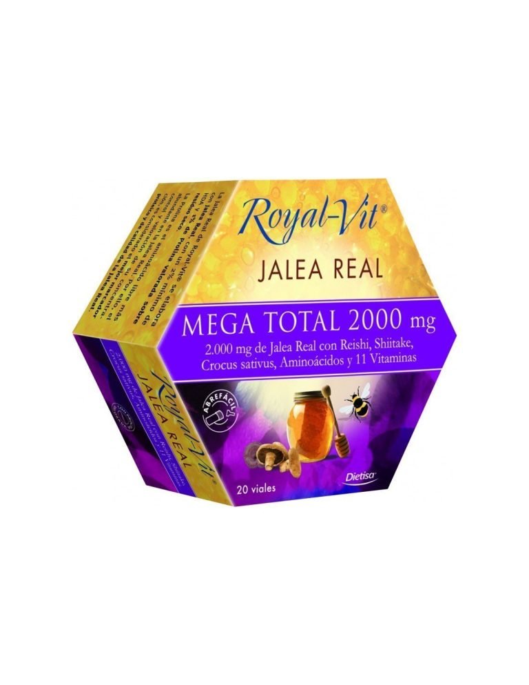 Royal-Vit Mega Total 2000 mg (20 Viales) - Dietisa