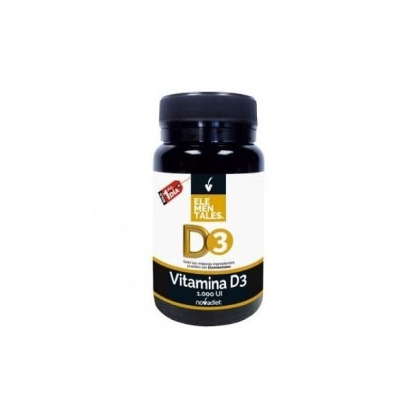 ELEMENTALES VITAMINA D3 (1000 UI) - Novadiet