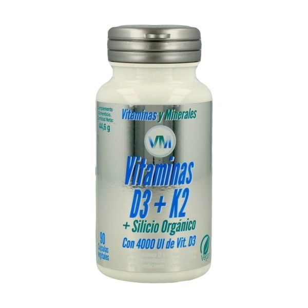 Vitamina D3 K2 y Silicio (90 cáps) - Ynsadiet