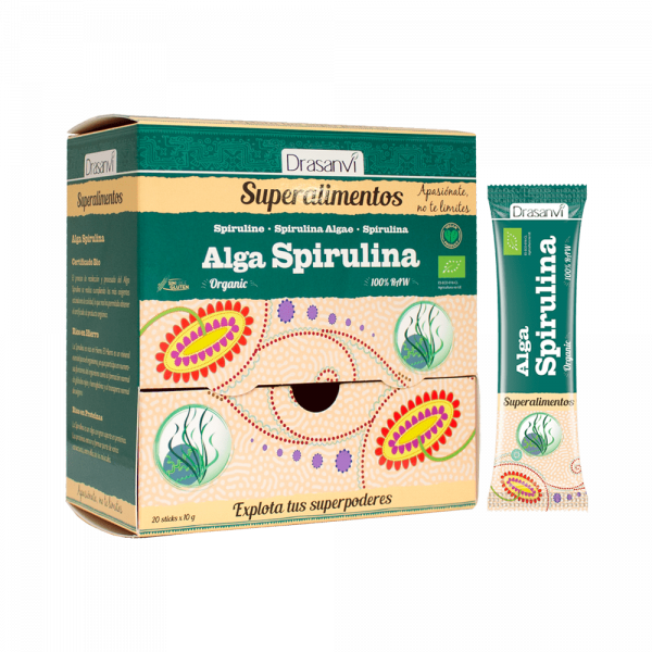 Super Alimentos - Alga Spirulina Stick - Drasanvi