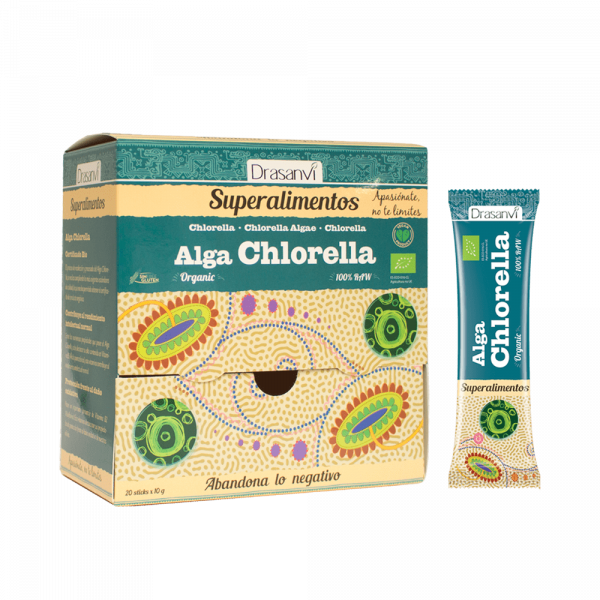 Super Alimentos - Alga Chlorella Stick - Drasanvi
