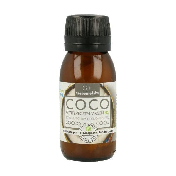 Aceite Vegetal Coco Virgen Bio (60 ml.) - Terpenic