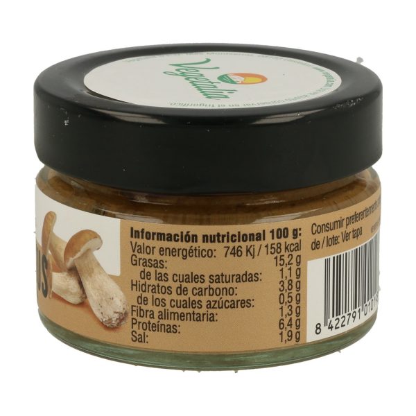 Paté de Boletus Bio - 110 gr. - Vegetalia - Imagen 3
