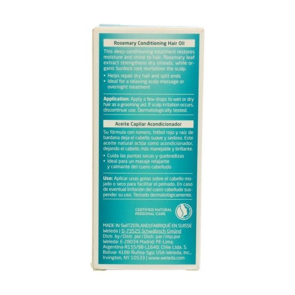 Aceite Capilar Acondicionador - Weleda - Imagen 4