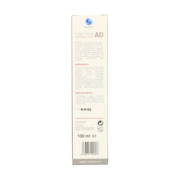 Capilvital con Adenosina - Mahen - Imagen 3