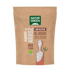 Harina de Arroz Bio Sin Gluten  (500 gr) – NaturGreen