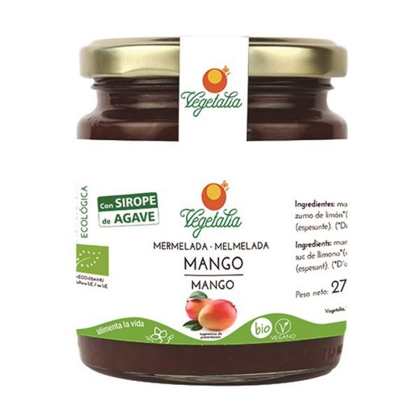 Mermelada de Mango con Sirope de Agave Bio - Vegetalia