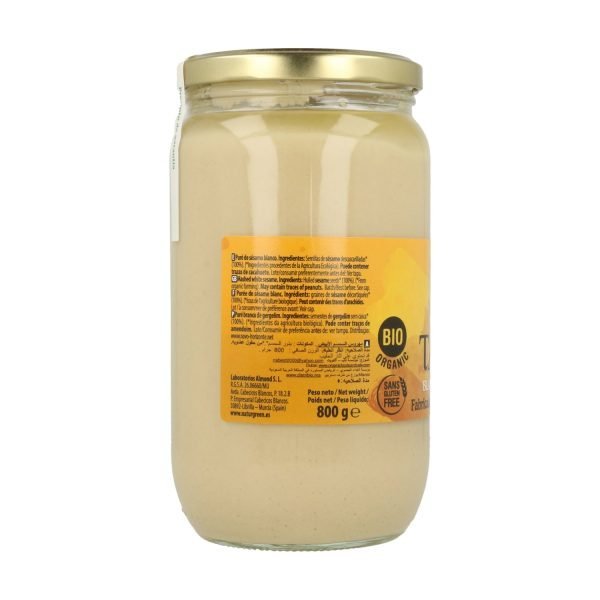 Tahín blanco Bio (800 gr) - Naturgreen - Imagen 2