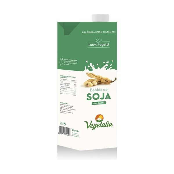 Bebida de Soja con Calcio Bio - Vegetalia