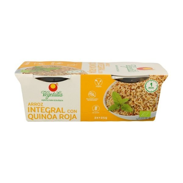 Vasito de Arroz Integral y Quinoa Roja - Vegetalia - Imagen 4
