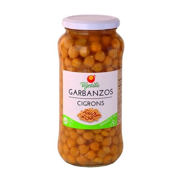 Garbanzo Cocido - 540 gr. - Vegetalia