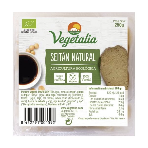 Seitán - 250 gr. - Vegetalia