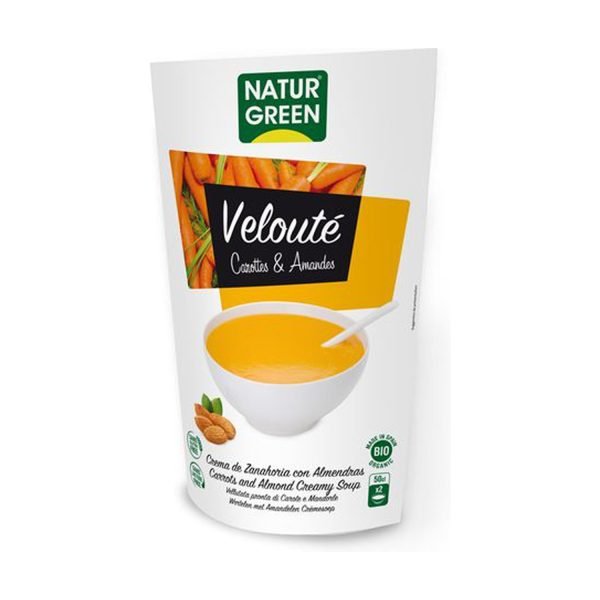 Crema de Zanahoria con Almendras Bio - NaturGreen