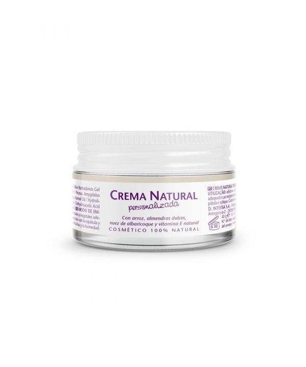 Crema Natural Personalizada (1 bote) 40 gr - Esential Aroms