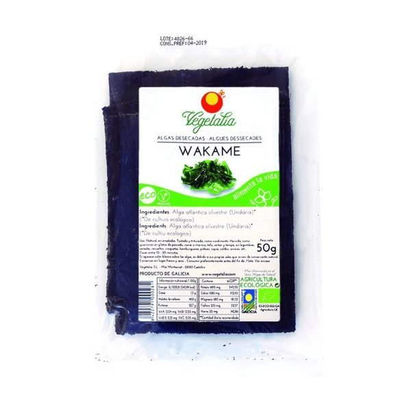 Alga Gallega Wakame - Vegetalia