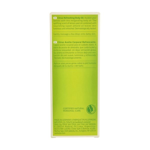 Aceite Corporal de Citrus - Weleda - Imagen 4