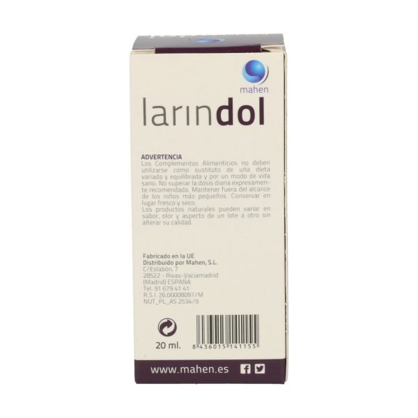 Larindol Spray - 20 ml. - Mahen - Imagen 4