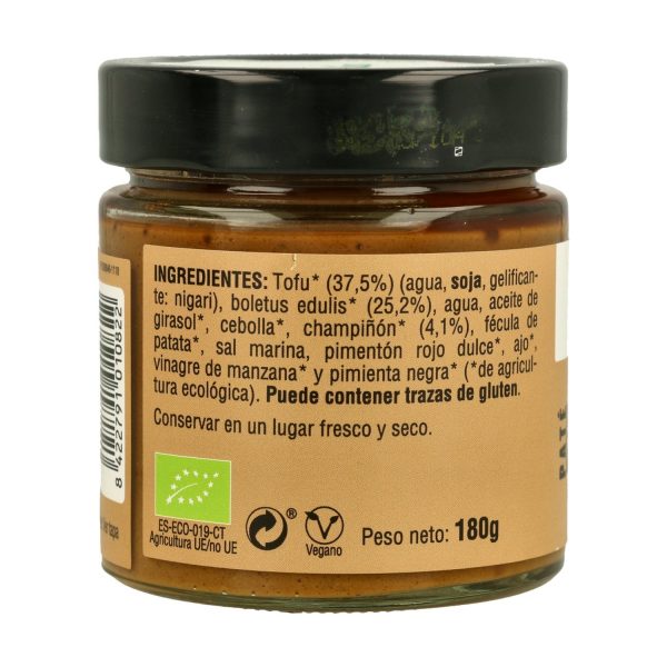 Paté Boletus Bio - 180 gr. - Vegetalia - Imagen 2