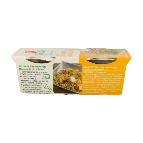 Vasito de Arroz Integral y Quinoa Roja - Vegetalia - Imagen 3