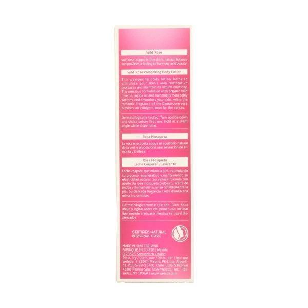 Leche Corporal Suavizante de Rosa Mosqueta - Weleda - Imagen 3