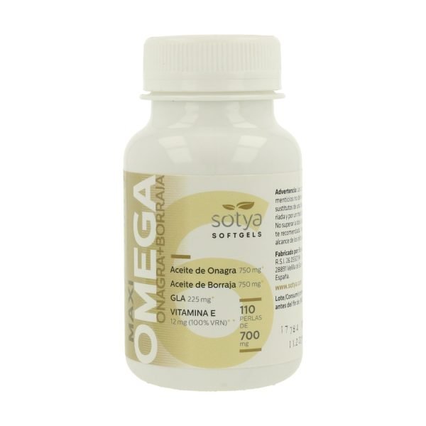 Maxi Omega 6 (Onagra y Borraja)(110 perlas) - Sotya