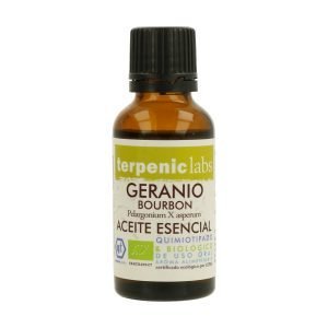 Aceite Esencial Geranio Bourbon Bio (30 ml.) – Terpenic