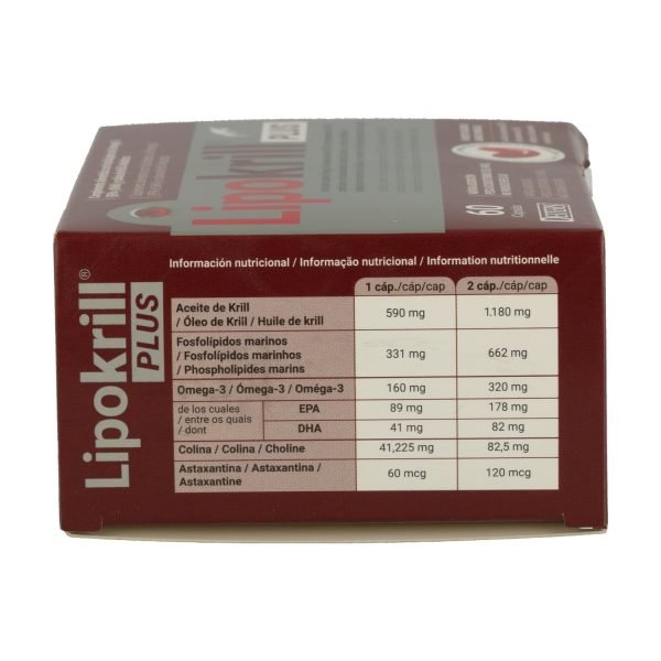 Lipokrill Plus (60 Cap)- Deiters - Imagen 3