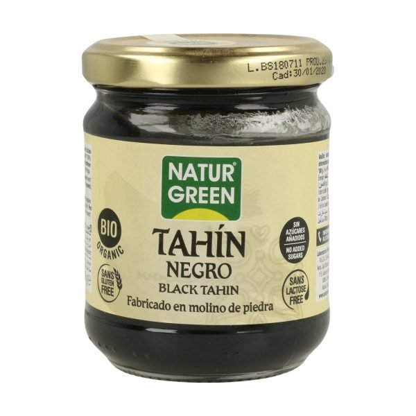 Tahín Negro Bio (180 gr)- Naturgreen