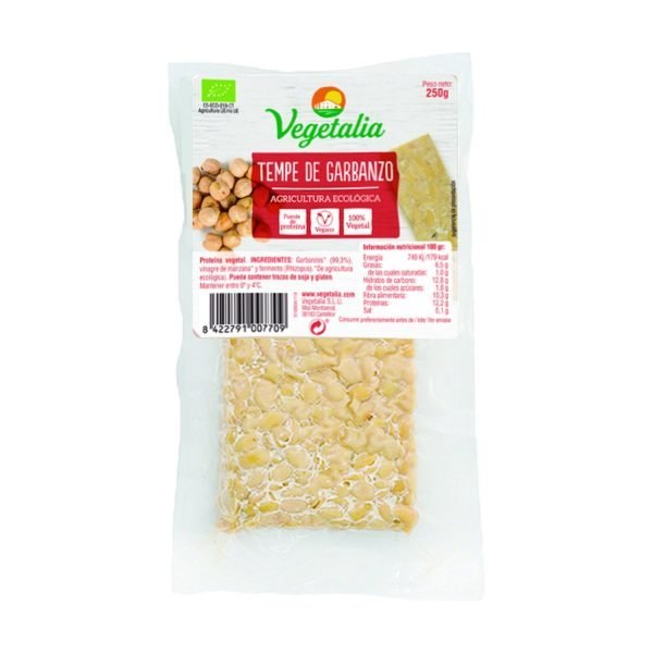 Tempe de Garbanzo - 250 gr. - Vegetalia