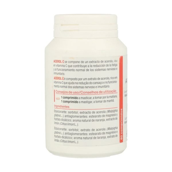 Acerol C (60 Comp) - Nutergia - Imagen 2