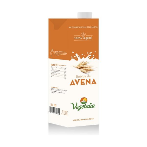 Bebida de Avena Bio - Vegetalia