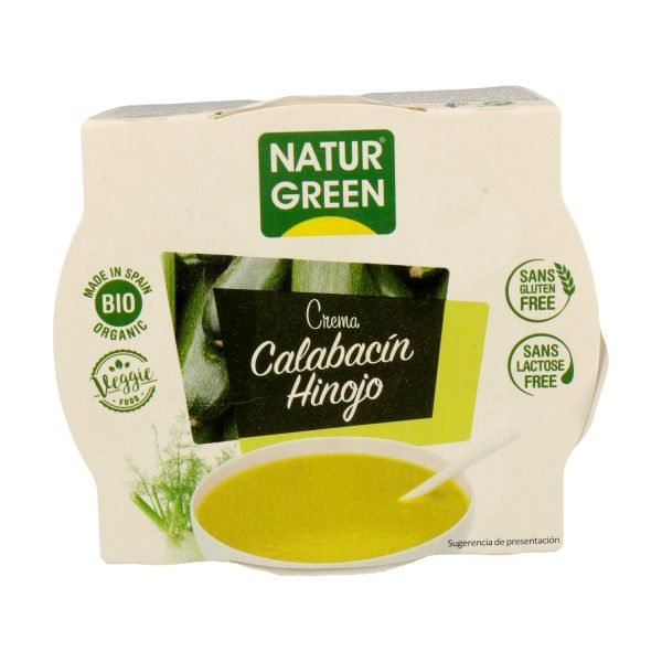 Crema Calabacin al Hinojo Bio - NaturGreen - Imagen 2