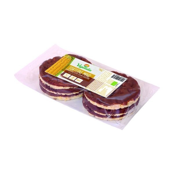 Tortitas de Maíz de Chocolate con Leche Bio - Vegetalia