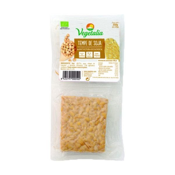 Tempe de soja fresco - 2x125 gr. - Vegetalia
