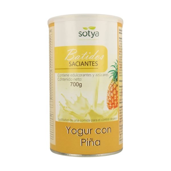 Batido saciante (Yogur - Piña) - Sotya