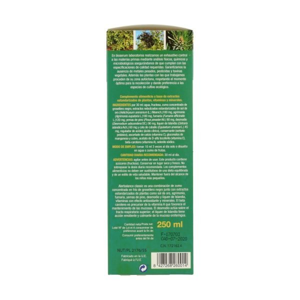 Aler Balance Jarabe - Bioserum - Imagen 2