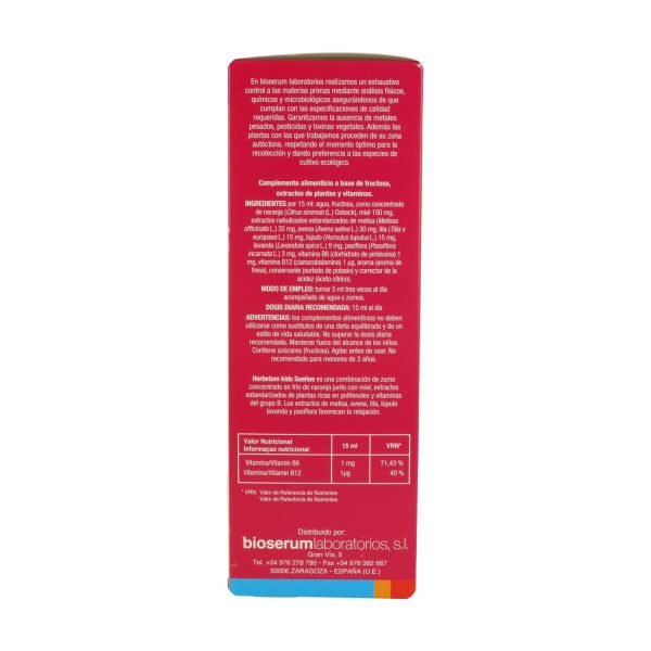 Herbetom Kids Sueños - Bioserum - Imagen 2