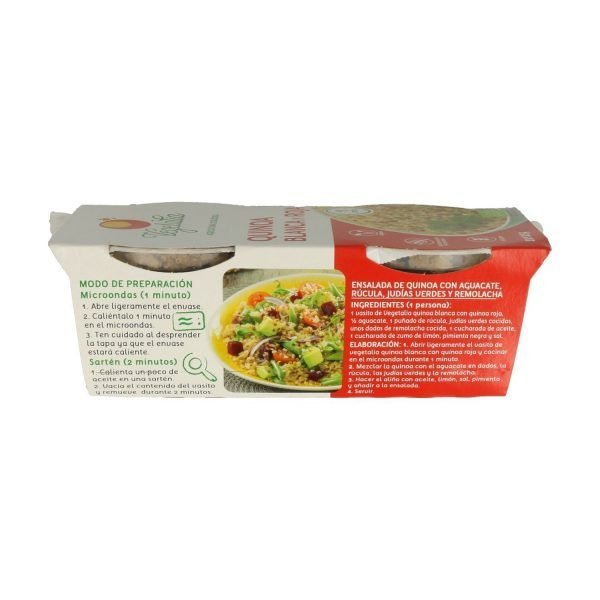 Vasito de Quinoa Blanca y Roja Bio - Vegetalia - Imagen 2