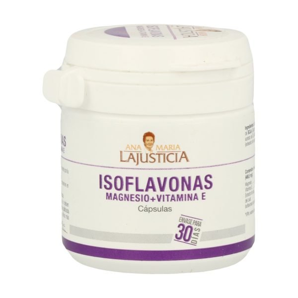 Isoflavonas con Magnesio y Vitamina E (30 cáps) - Ana Maria La Justicia
